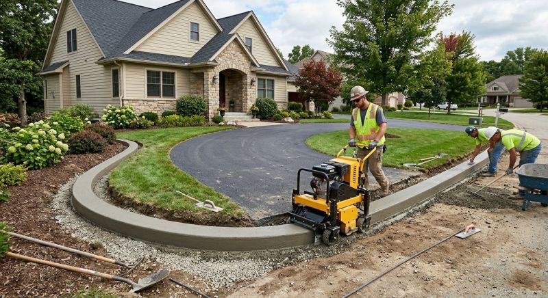 Concrete Curbing Installation in Honolulu, HI